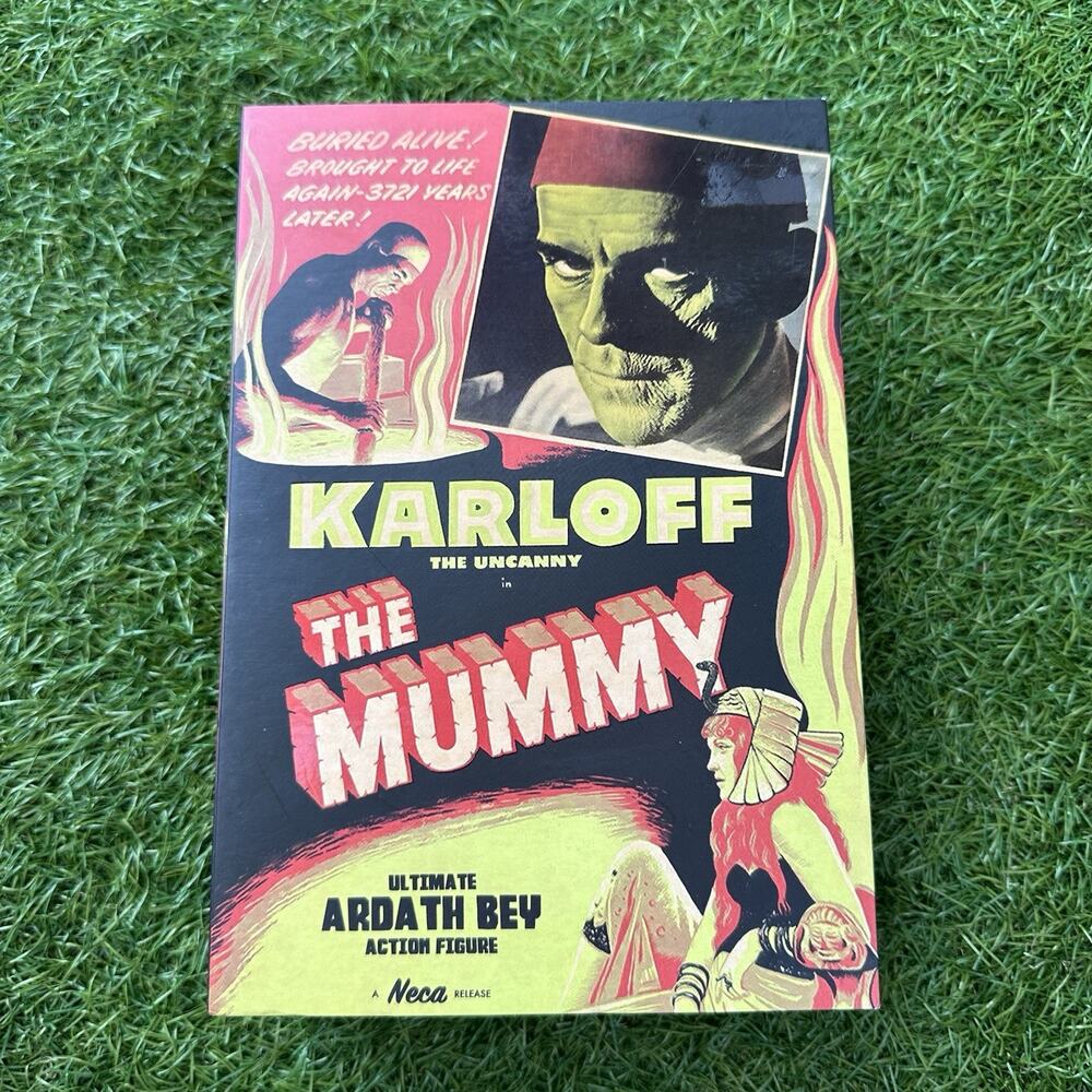 Neca Ultimate Ardath Bey The Mummy Karloff‎ Universal Monsters 7" Figure NIB